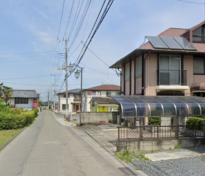 藤岡市中大塚　中古950の前面道路含む現地写真