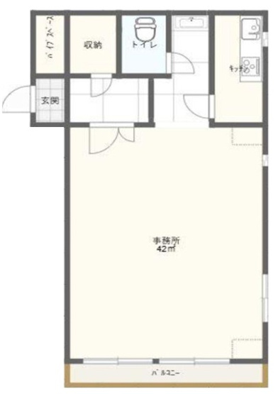 【間取り】 | チサンマンション第２新大阪 | 上層階・東南角部屋・Ｒ４年１２月室内全面改装履歴有・オーナーチェンジ物件