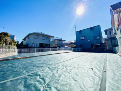 【外観】 | ☆茅ヶ崎松が丘1丁目1区画☆売主建築条件なし売地☆仲介-手数料-不要-52-17- | ラチエン通りからすぐ入ったところにある閑静な住宅地！建築条件は無く敷地４９坪のゆとりある敷地に想い描いたマイホームを建てることが可能です♪