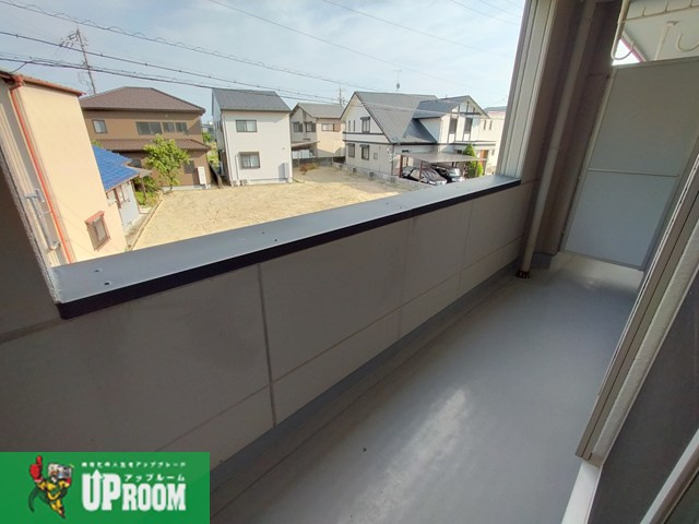 ドリームローズのバルコニー