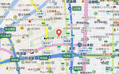 【地図】 | フレンテ靭公園