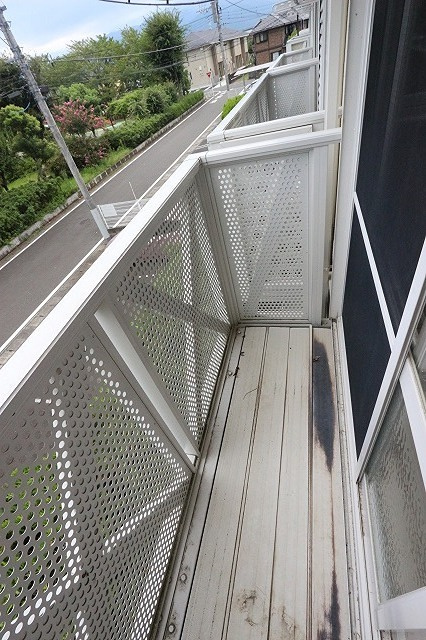 リブェールハイツＡのバルコニー