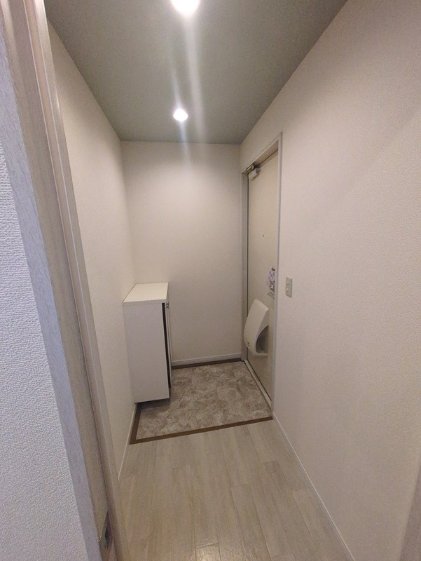 セレスコートＡの玄関