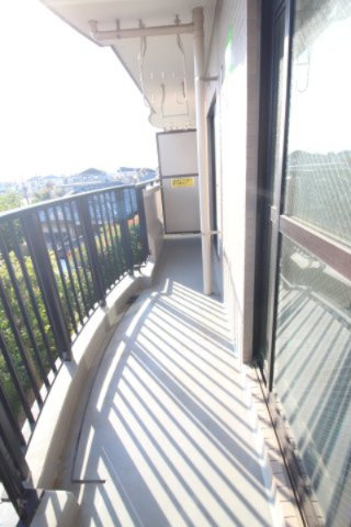 ベルコリーヌ梶ヶ谷のバルコニー