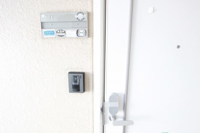 メゾン小町Ａの玄関