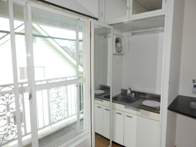 【キッチン】 | トライボックスＫ | キッチンは扉で隠せます