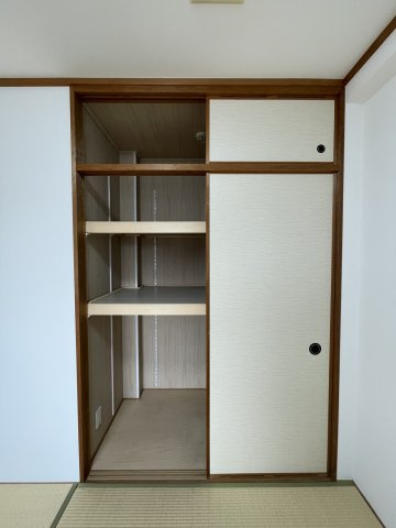 ジェイシティ持田の収納|南西洋室の収納です。