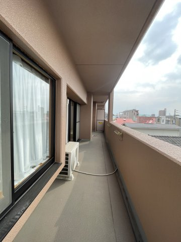 ジェイシティ持田のバルコニー|西面バルコニーです。