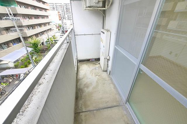 白樺ハイツ大宮Ⅲのバルコニー