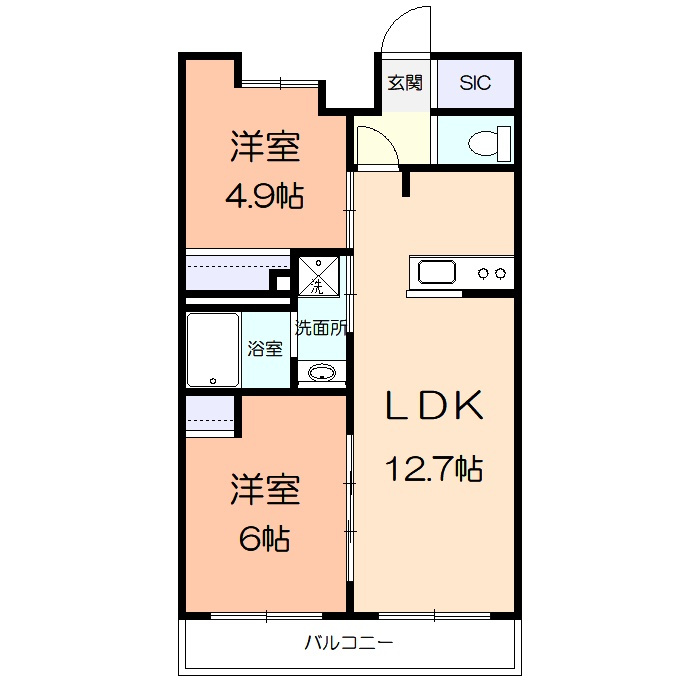 パークプレイスの間取り