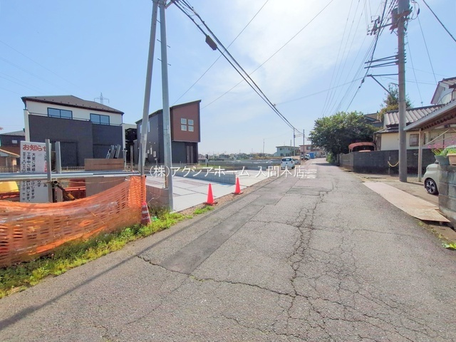 入間市扇台6丁目・全2棟　新築一戸建　1号棟の前面道路含む現地写真|現地写真（2025年5月20日撮影）