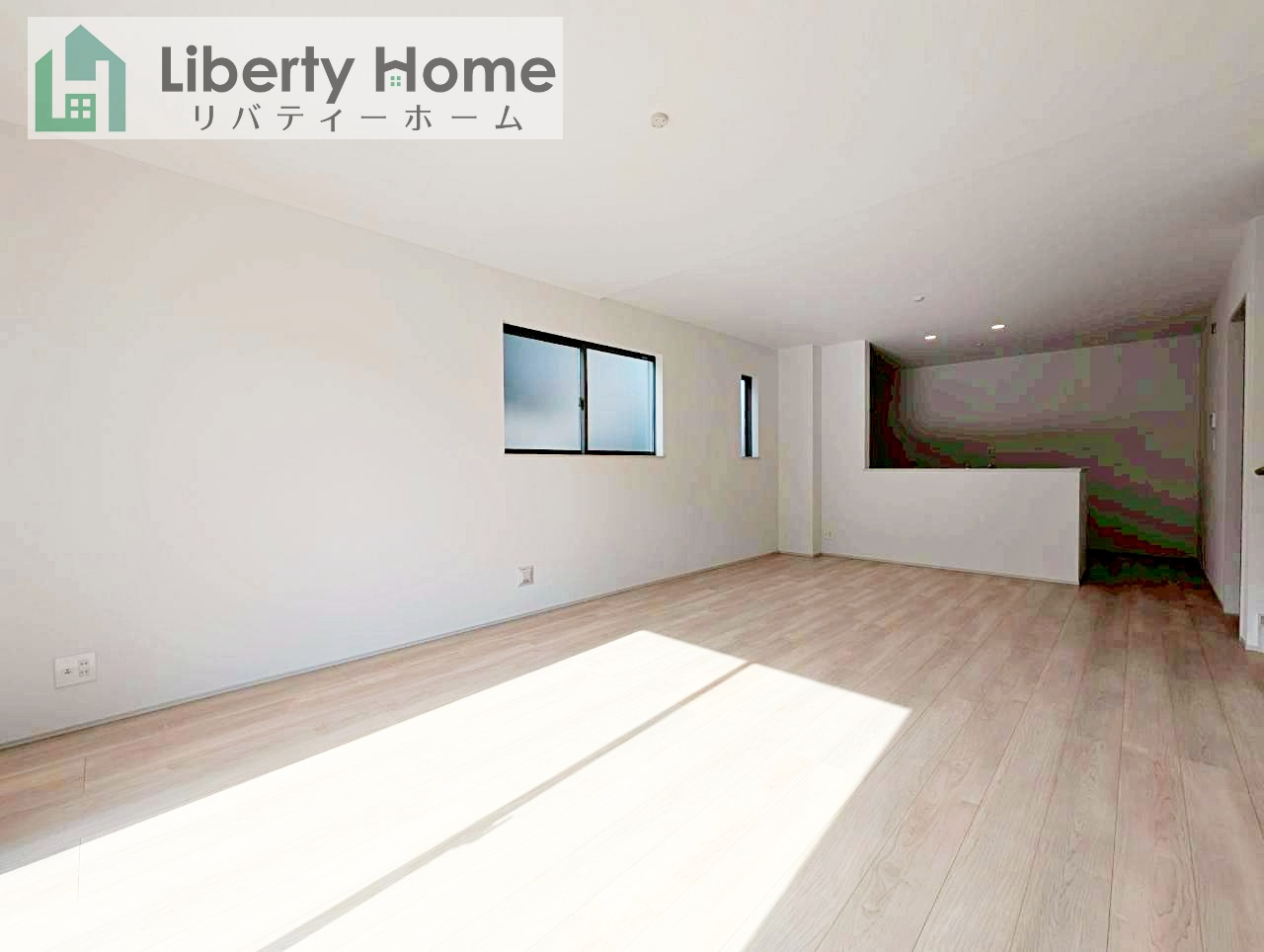 日立市森山町3期　新築戸建　1号棟の居間・リビング