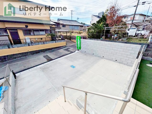 日立市森山町3期　新築戸建　1号棟の駐車場