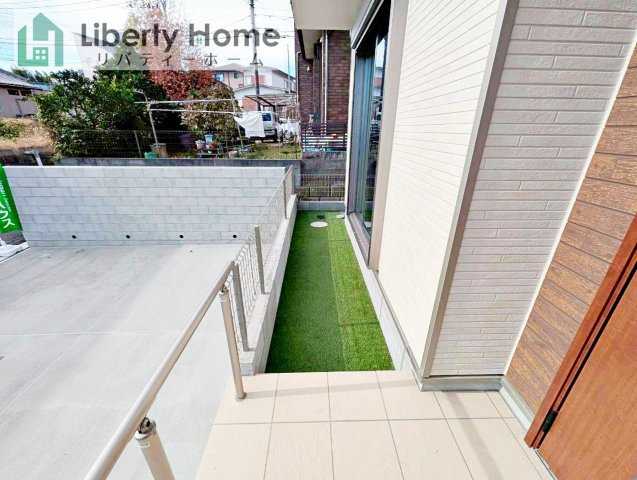 日立市森山町3期　新築戸建　1号棟の庭