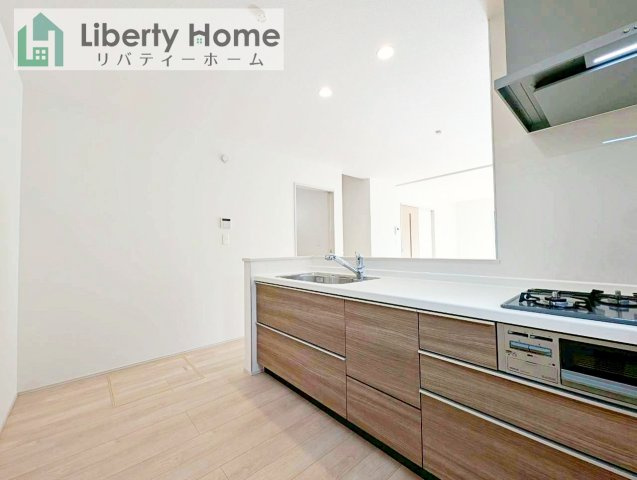 日立市森山町3期　新築戸建　1号棟のキッチン