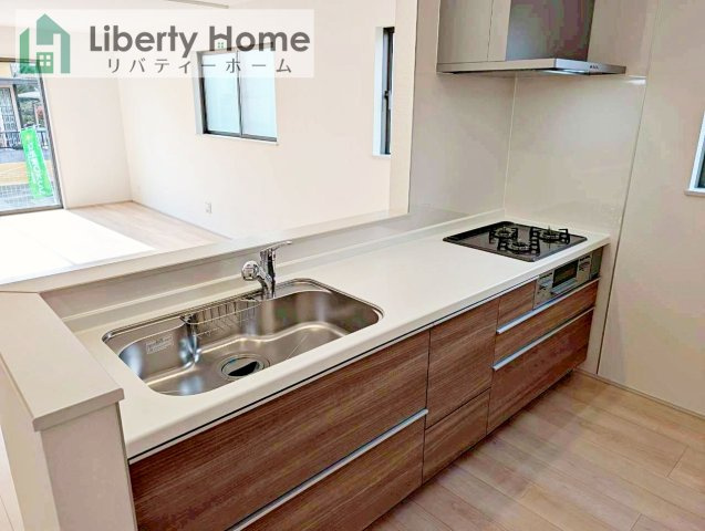 日立市森山町3期　新築戸建　1号棟のキッチン