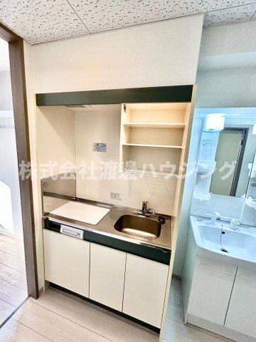 アヴァンセクール江坂のキッチン