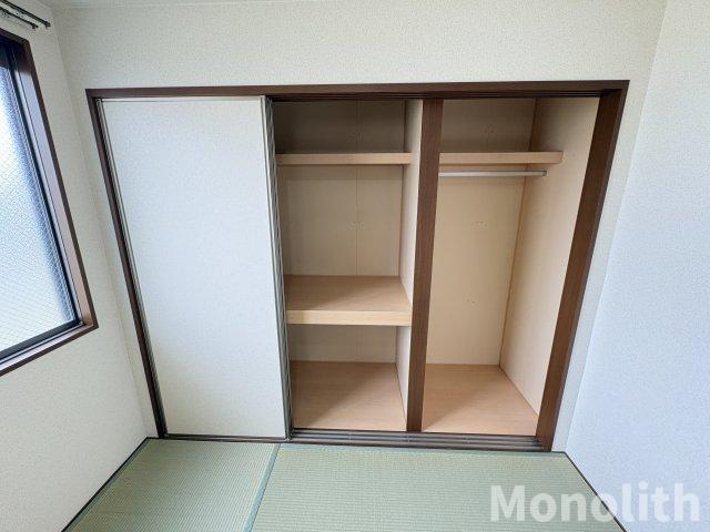 ソレイユ北庄の収納