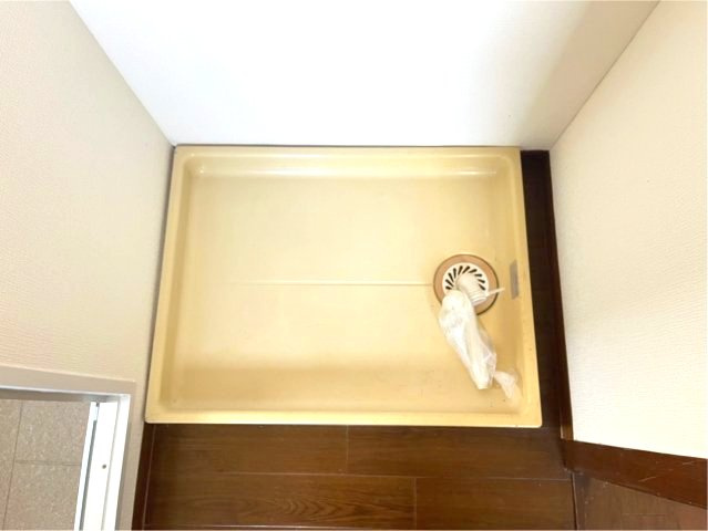 ライオンズマンション神戸元町の設備|室内洗濯機置き場です