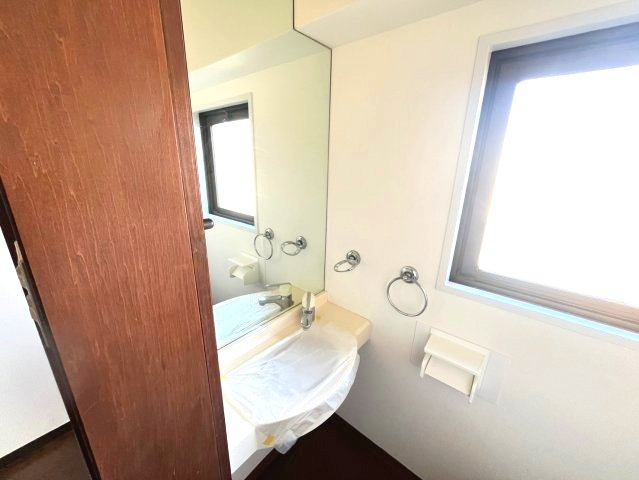 ライオンズマンション神戸元町の洗面所|使いやすい洗面所です