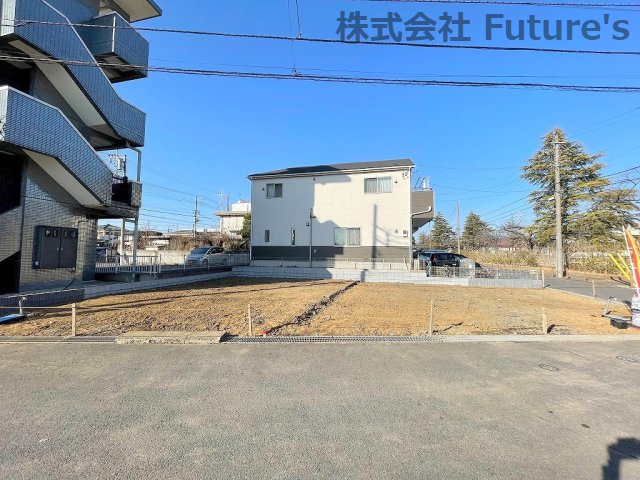 流山市加4丁目　新築戸建　全2棟　1号棟の外観|現地の写真になります。