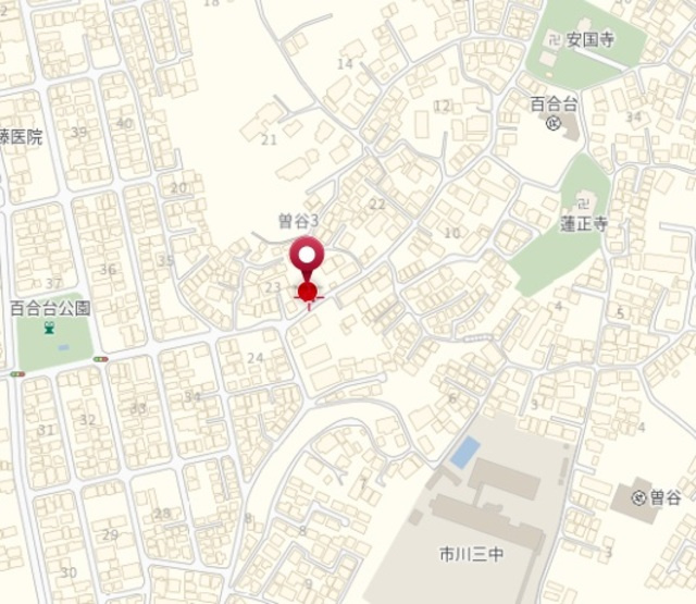 メゾン・ディ・ラディーチェ　エスーヴァッレの地図|★案内図★