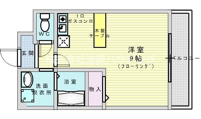 ビオトープ小曽根の間取り