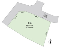 春日部市赤沼土地の画像