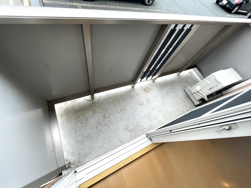 サンライズのバルコニー