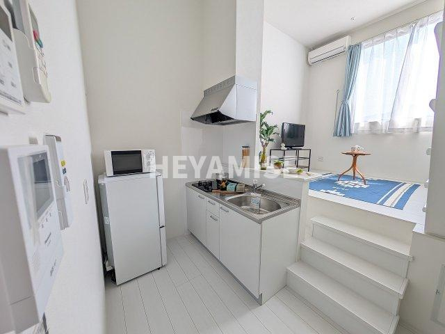 quatriéme（キャトリエム）のキッチン|モデルルーム画像(家具・テレビは付きません)