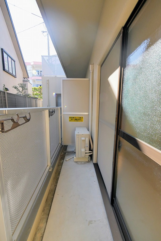 メゾン長束西のバルコニー|メゾン長束西102号室　
　