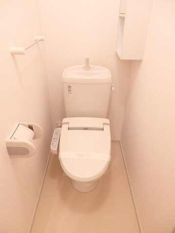 アップルトーンのトイレ|落ち着いた色調のトイレです