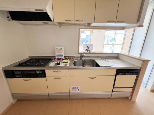 ビレッジ北久保 B棟のキッチン