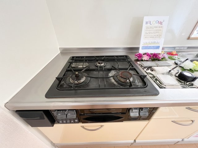 ビレッジ北久保 B棟のキッチン