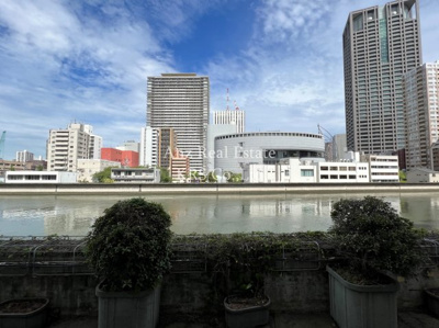 【展望】 | village土佐堀 | 土佐堀川が見えます