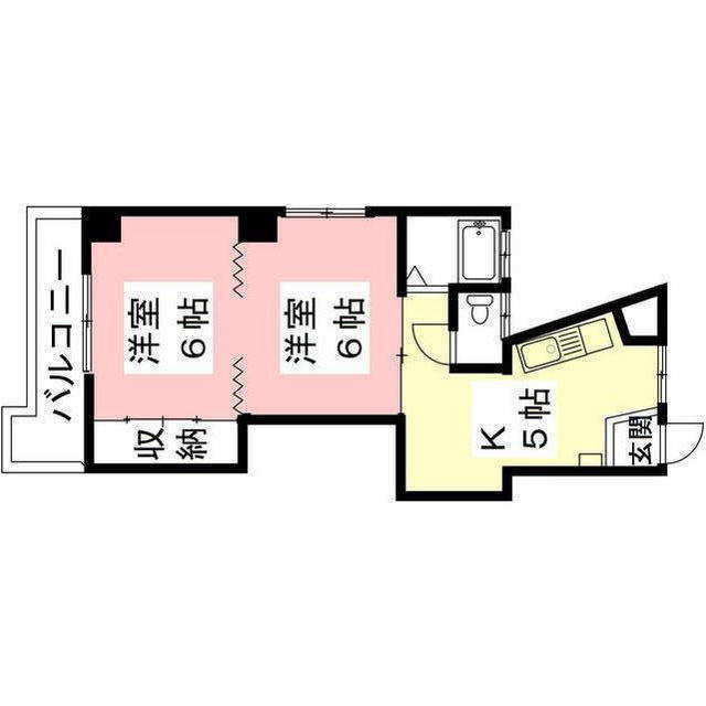アロマージュフォレストの間取り