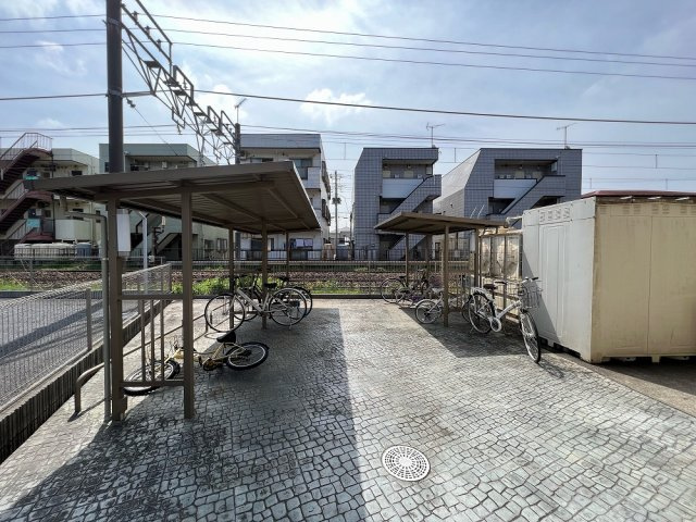 コーポスカイFのその他共用部分|駐輪場