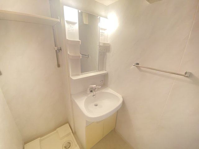 コーポスカイFの洗面所