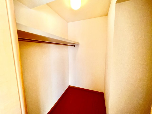 アルカディア四街道の収納|※別部屋参考写真