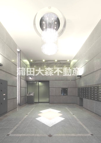 ルーブル京浜蒲田のエントランス