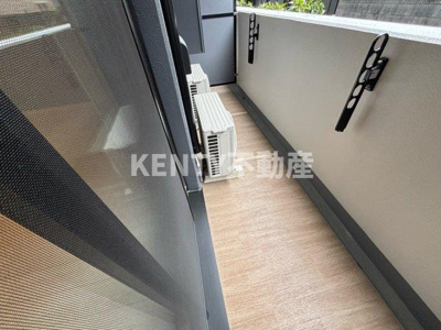 【バルコニー】 | ロイジェントパークス西馬込 ロイジェントパークス西馬込(103号室) | 開放的で明るい空間を演出してくれるバルコニーです