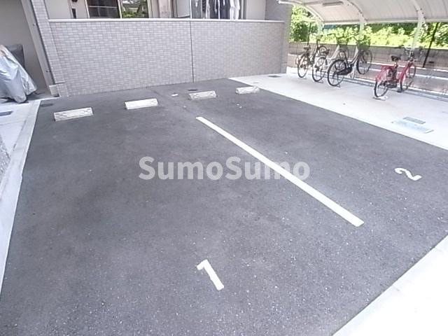 尼崎市神田南通２丁目の賃貸マンションの駐車場|駐車場です