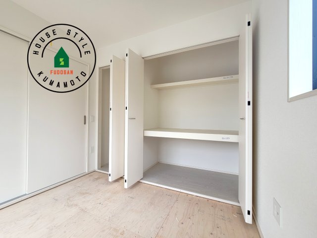 宇土市三拾町第1-2棟（1号棟）　の収納|収納には困りません。