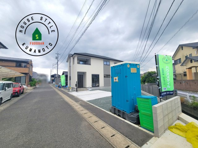 宇土市三拾町第1-2棟（1号棟）　の前面道路含む現地写真|見学の時間などお気軽にお問い合わせ下さい。
