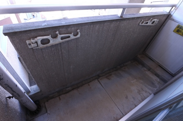 山手ハイツのバルコニー