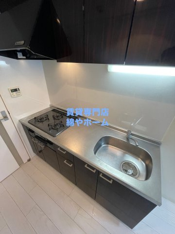 ドュ・シンビオス・桜川のキッチン|きれいなキッチンです