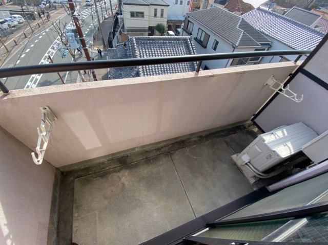 モンテメール仲田のバルコニー