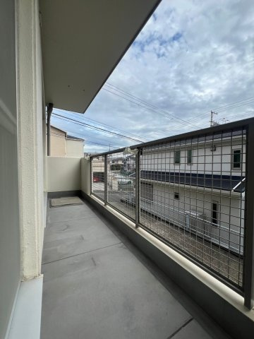 ヴィユー歌敷山のバルコニー