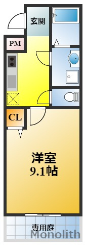 ラ・フェスタ下池田の間取り