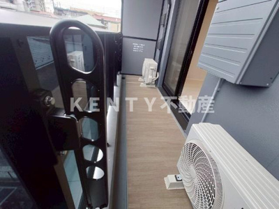 【バルコニー】 | ロイジェントパークス西馬込 ロイジェントパークス西馬込(402号室) | 落ち着いた時間を過ごせるバルコニーです